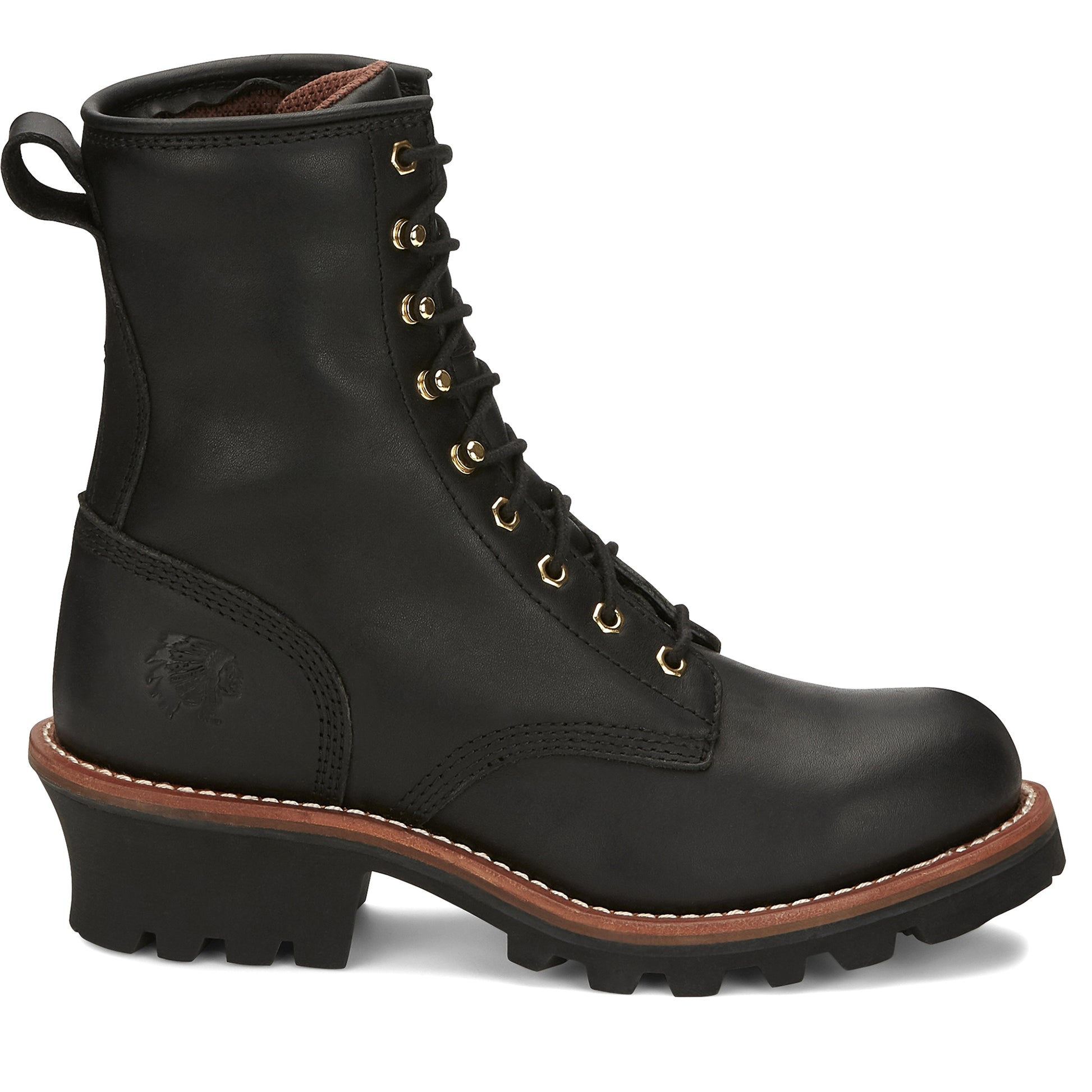 Chippewa Mens Baldor 8" Steel Toe Logger Boots