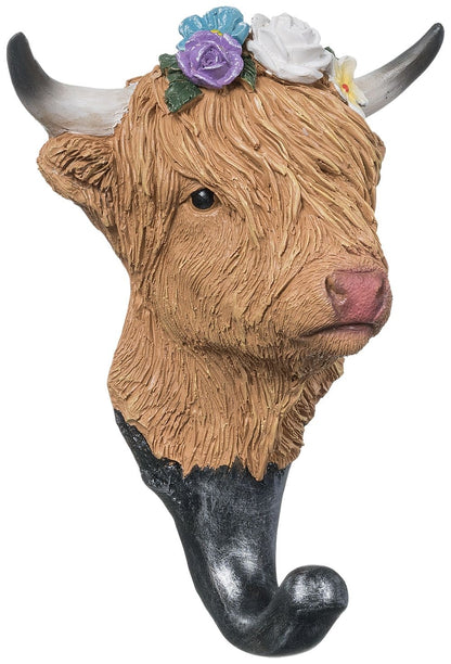 Gift Corral Highland Cow Hook