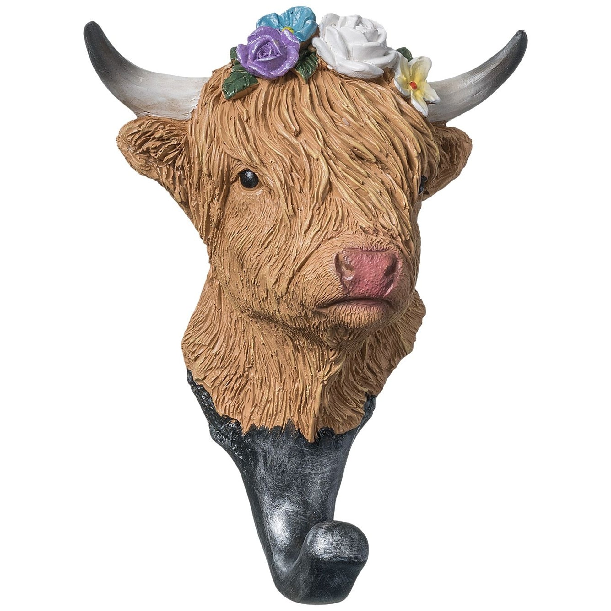 Gift Corral Highland Cow Hook
