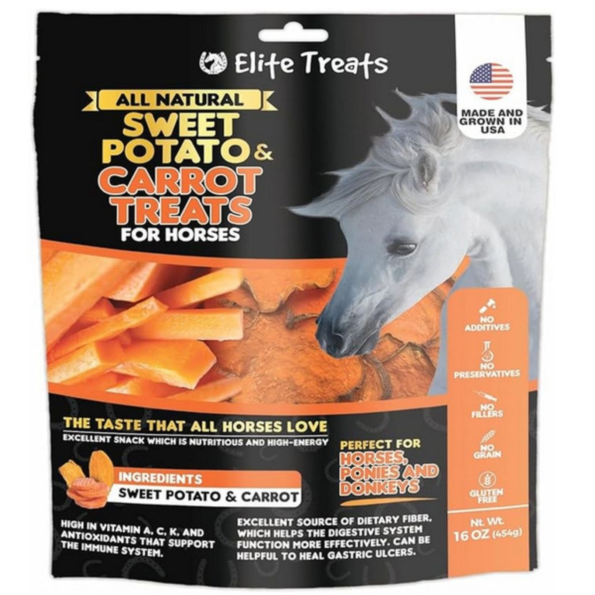 Elite Treats Sweet Potato & Carrot Treat