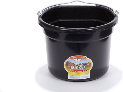 Flatback Bucket For Goats/Sheep/Miniature Horses