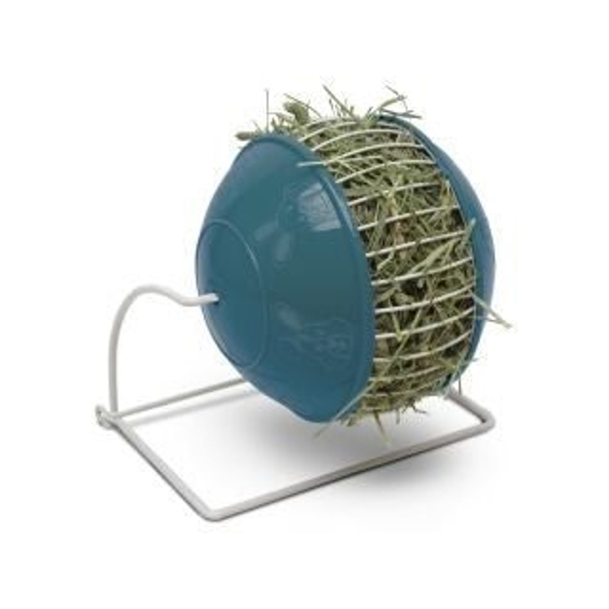 Rollin The Hay Dispenser/Feeder 0.75x0.5x0.75 Teal