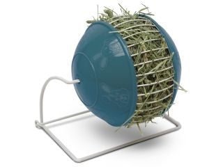 Rollin The Hay Dispenser/Feeder 0.75x0.5x0.75 Teal