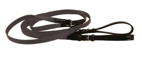 Tory Leather and Cotton Draw Reins