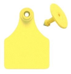 Allflex Ear Tags Numbered 26-50 Large Yellow