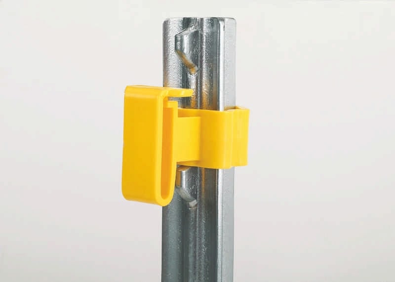 Dare Products T Post Tape Insulators 25 Pk Yellow