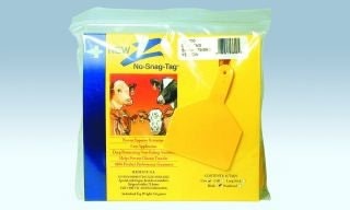 Ztags Blank Cow Yellow
