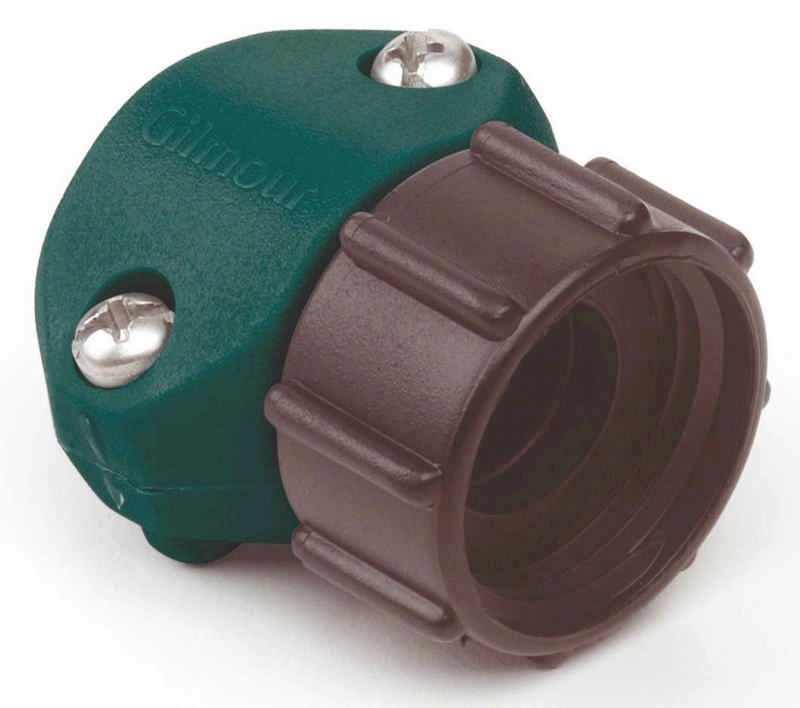 Female Coupling Hose Mender 5/8 - 3/4 inch Green