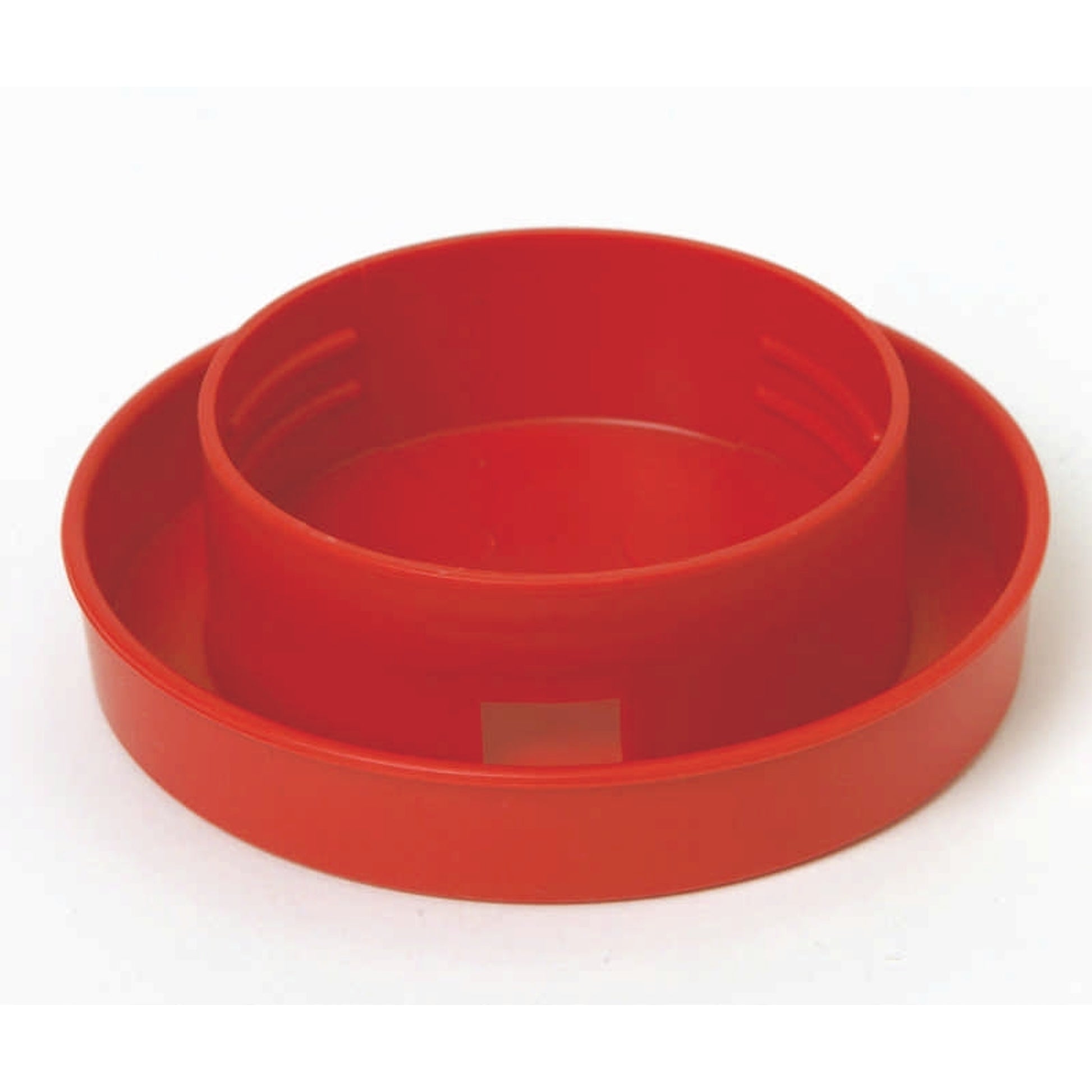 Plastic Quail Base 1 Qt Red