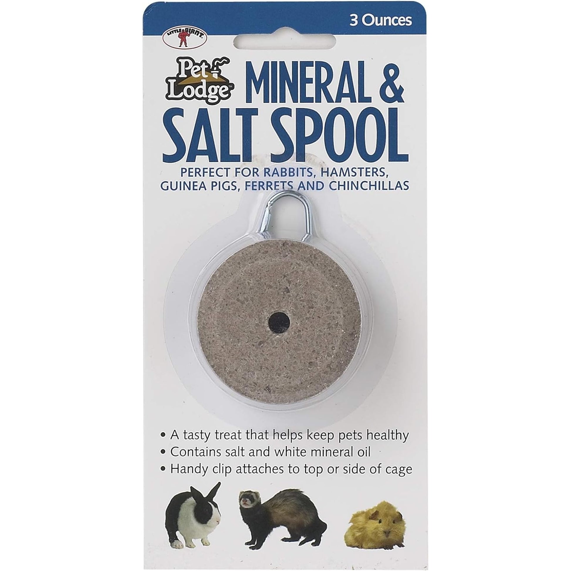 Pet Lodge Mineral and Salt Spool with Hanger