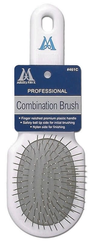 Combination dog Brush Large Green