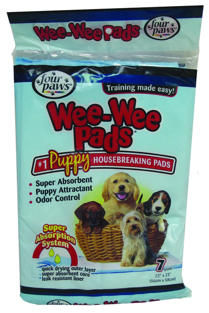 Four Paws Wee Wee Pads For Puppies 7 Count