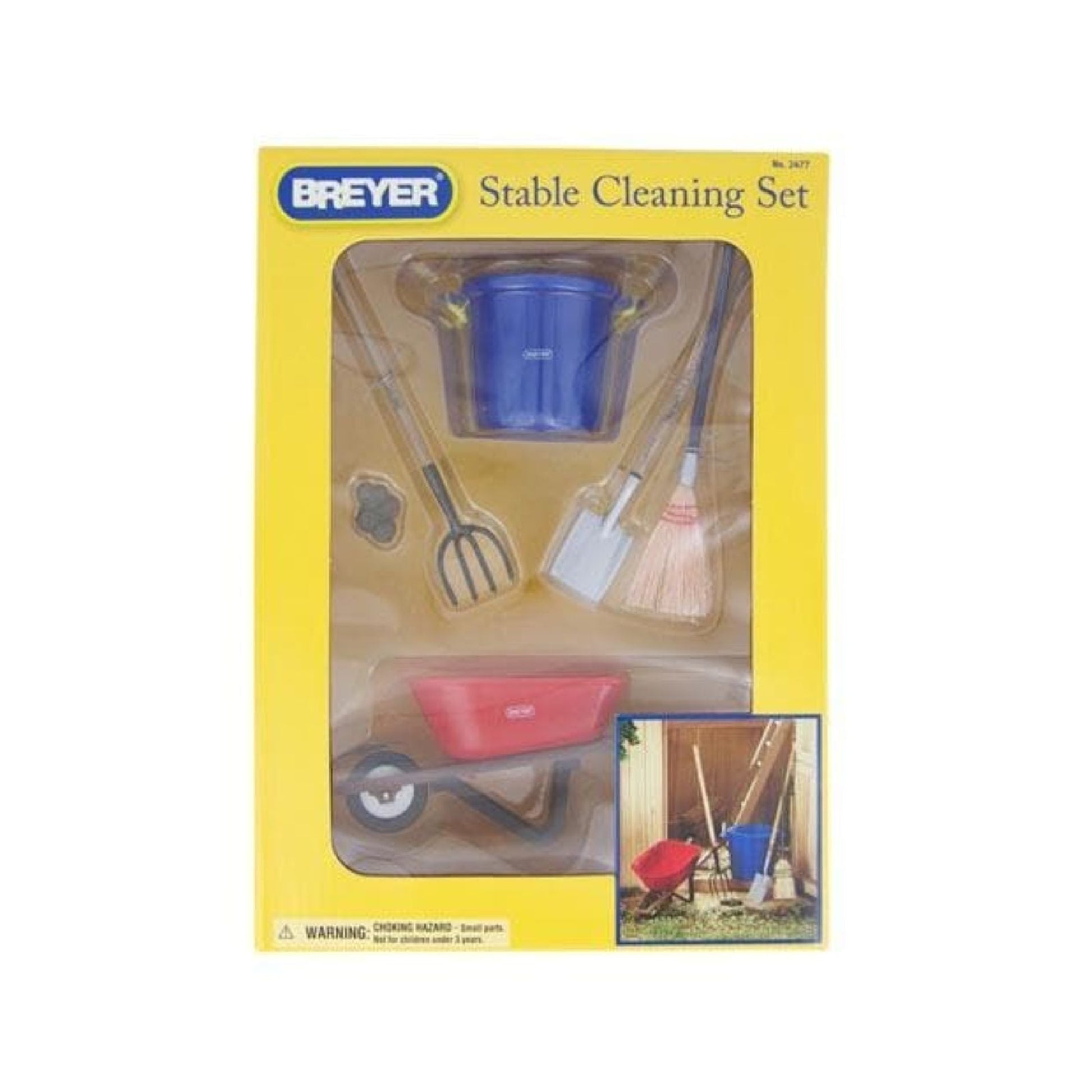 Breyer Stable Cleaning Set Bk/Wh