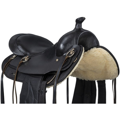 King Series Synthetic Gaited Round Skirt Trail Saddle