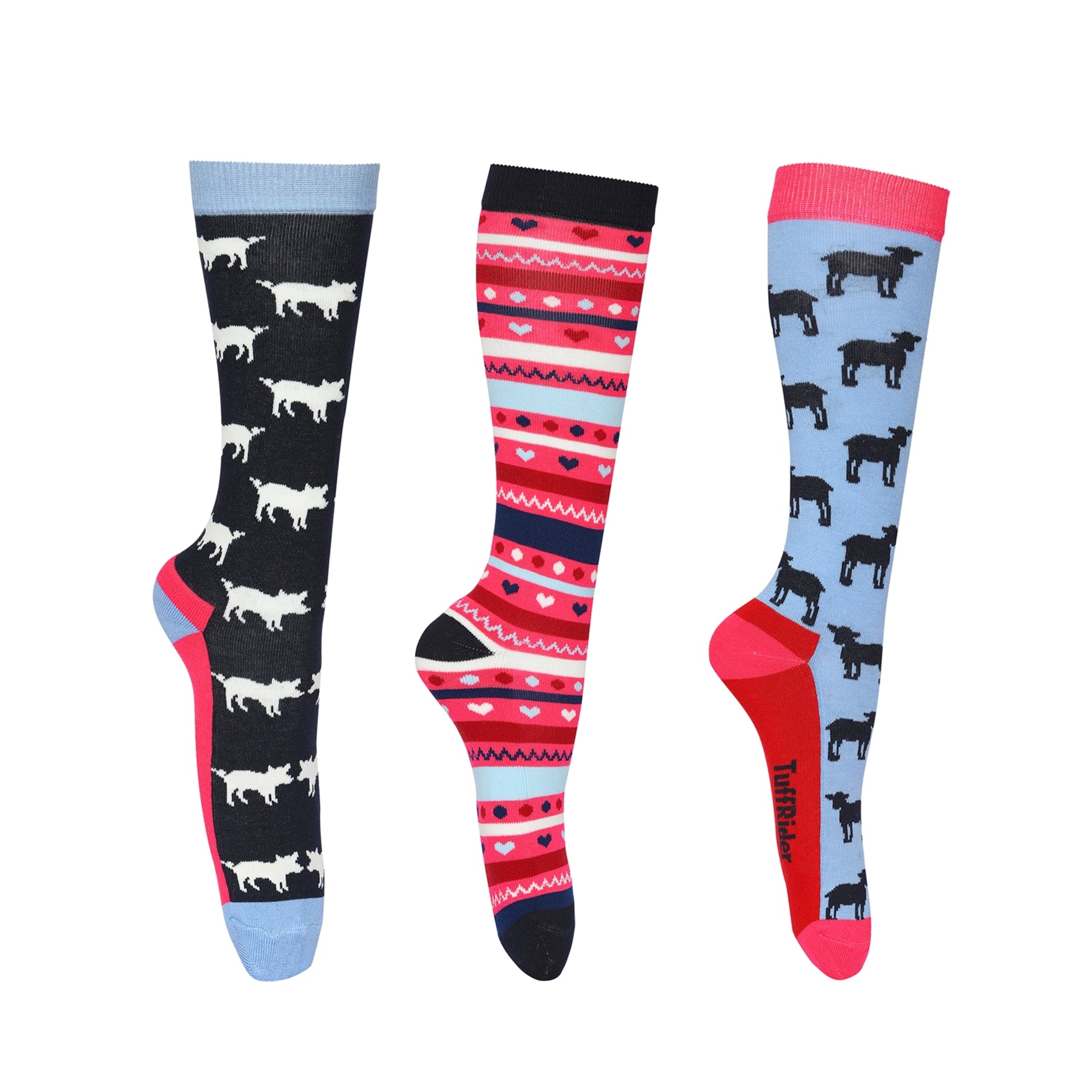 TuffRider Pig Socks