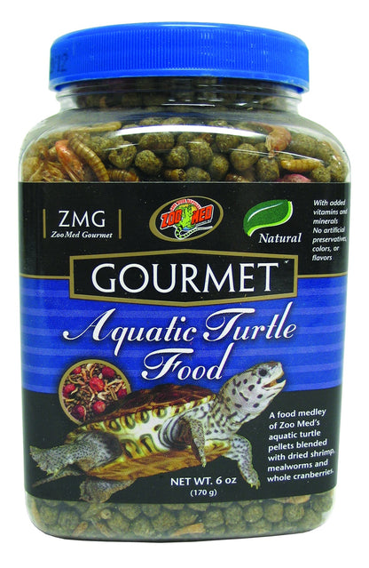 Zoo Med Gourmet Aquatic Turtle Food 6 oz.