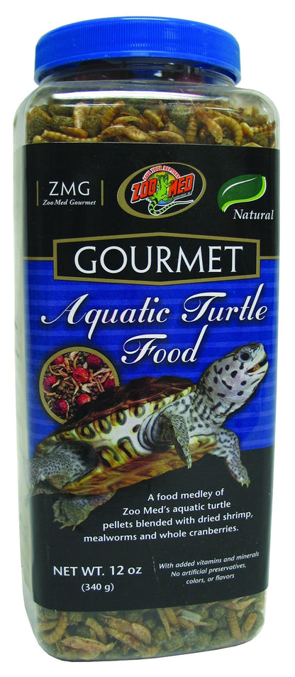 Zoo Med Gourmet Aquatic Turtle Food 6 oz.