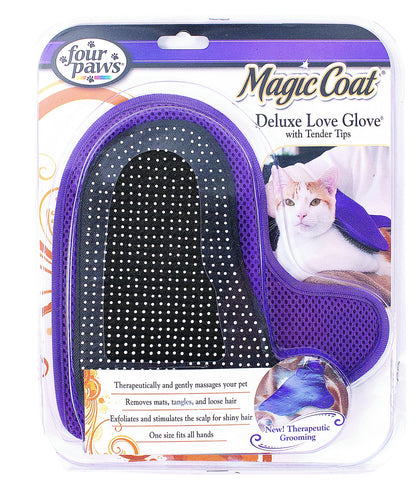Four Paws Magic Coat Tender Tip Dlx Love Glove