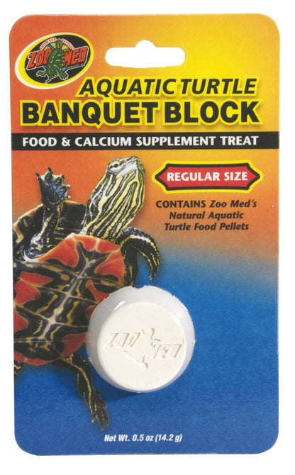 Zoo Med Aquatic Turtle Banquet Block Regular