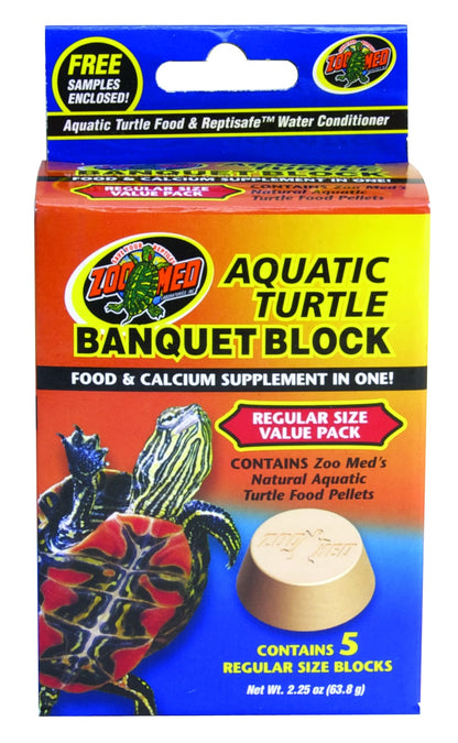 Zoo Med Aquatic Turtle Banquet Block Value Pack