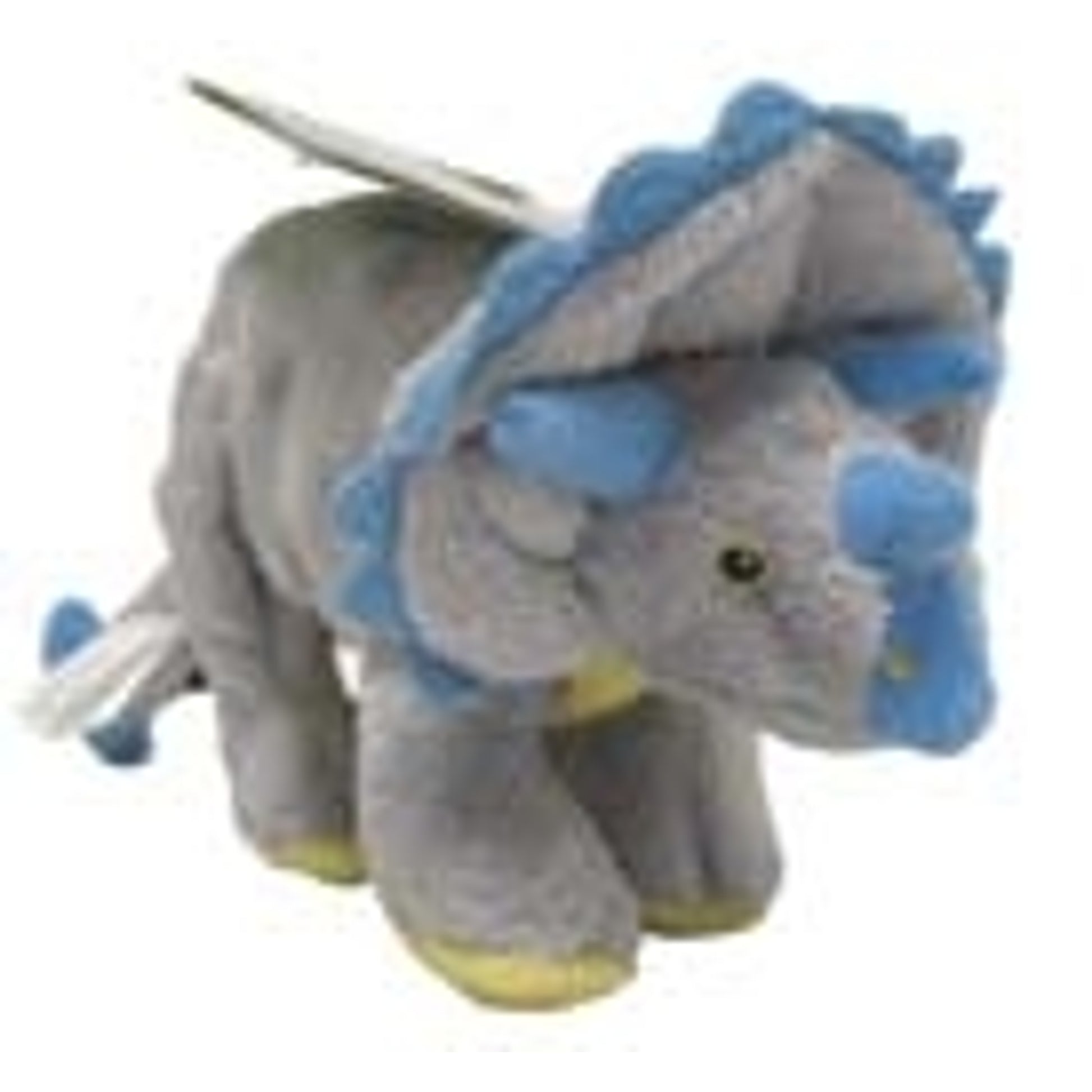 goDog Dinos Frills the Triceratops Dog Toy