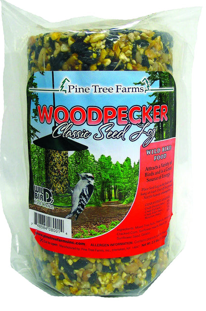 Pine Tree Farms Woodpecker Classic Seed Log 40oz