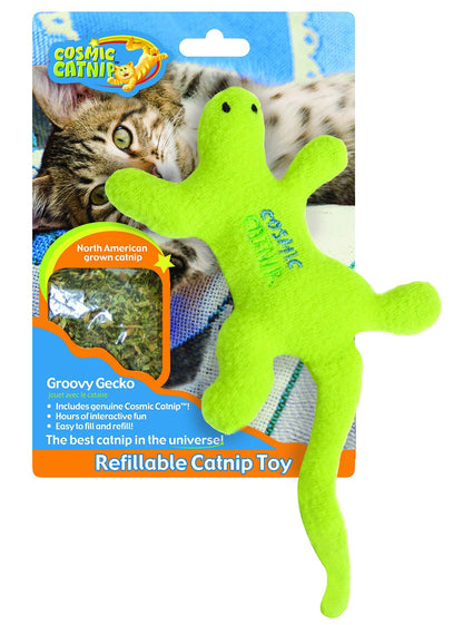 Refillable Catnip Toys Gecko