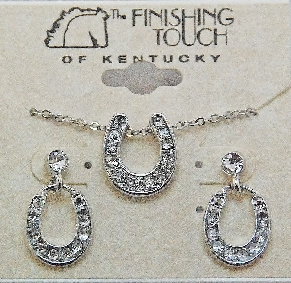 Finishing Touch Horse Head with Crystal Stone Gift Set