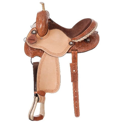 Royal King Bay City Barrel Saddle