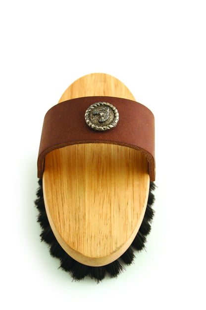 Midnight Rider Western Grooming Brush 7in Blk