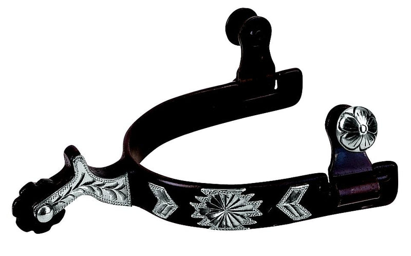 Weaver AT German Silver Chap Guard Mens Spur