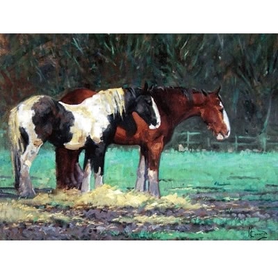 Apple and Clyde Blank Greeting Cards - 6 Pack