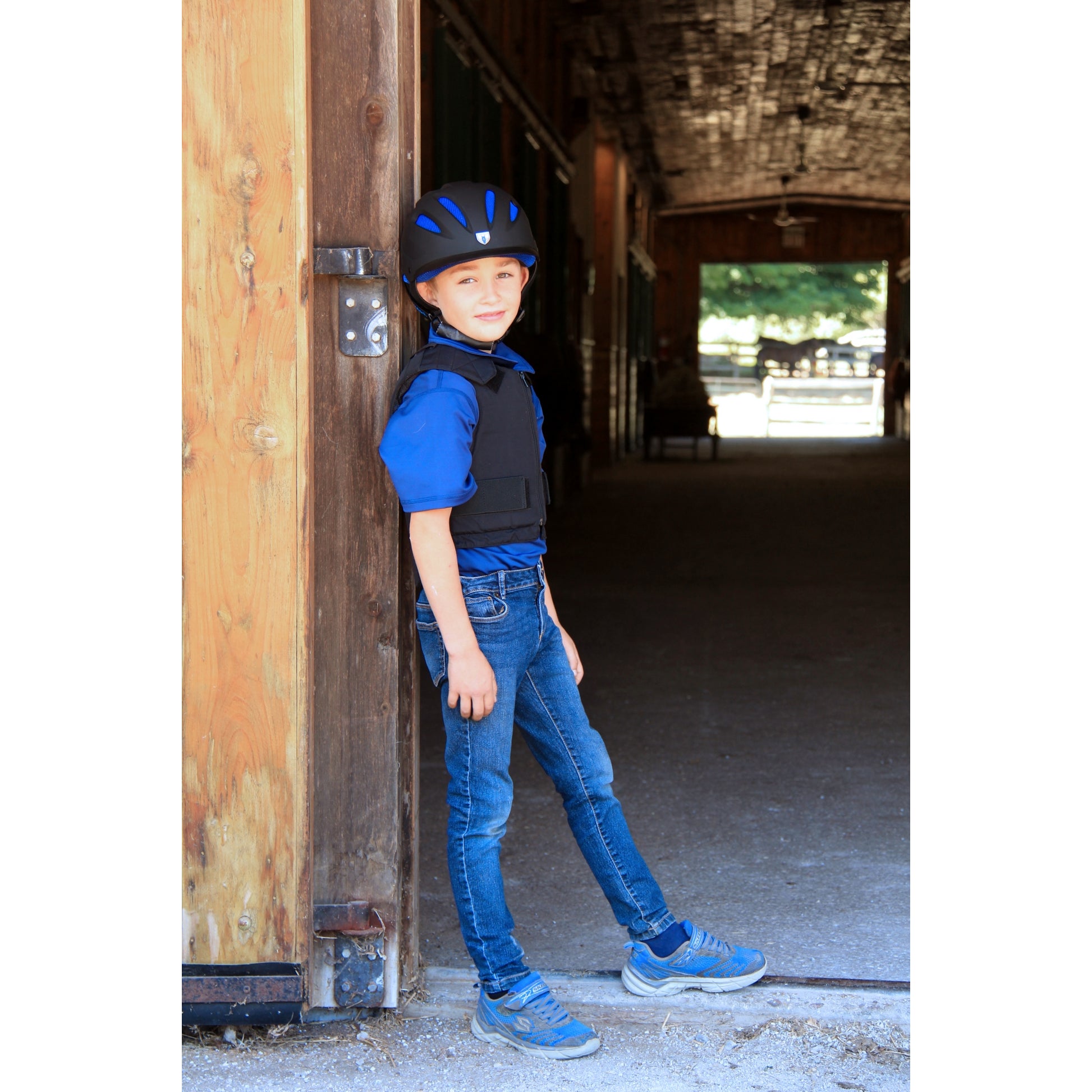Tipperary Youth Ride-Lite Protective Vest - Taslan Lining