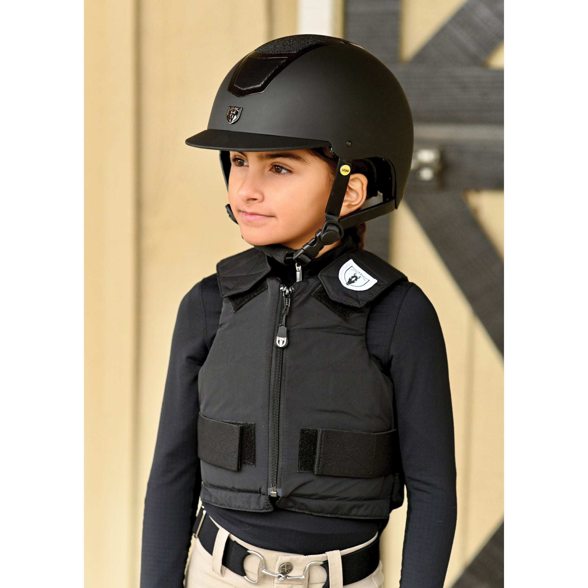 Tipperary Youth Ride-Lite Protective Vest - Taslan Lining