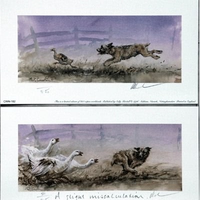 A Slight Miscalculation By: Mick Cawston Set of two