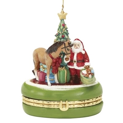 Breyer 2011 Golden Memories Treasure Box Ornament
