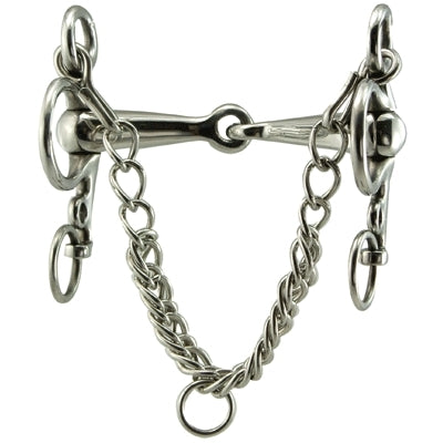 Jointed Small Ring Pelham Bit 4.75