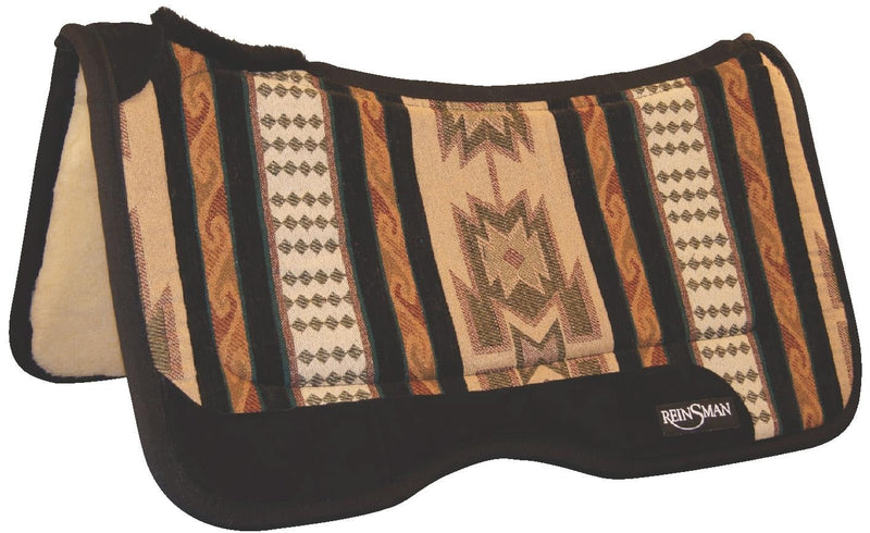 Reinsman Comfort Flex Herculon Pad - Fleece - Laredo Denim Print