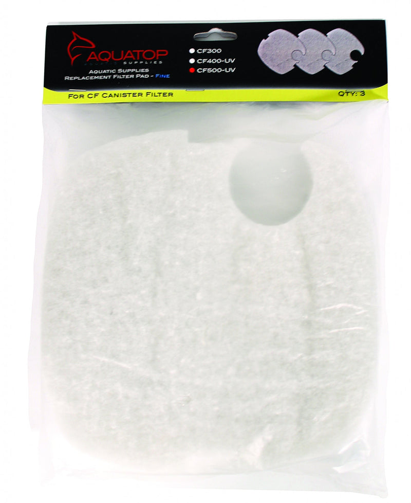 Aquatop Replacement Filter Pad For CF500UV Canister - Fine