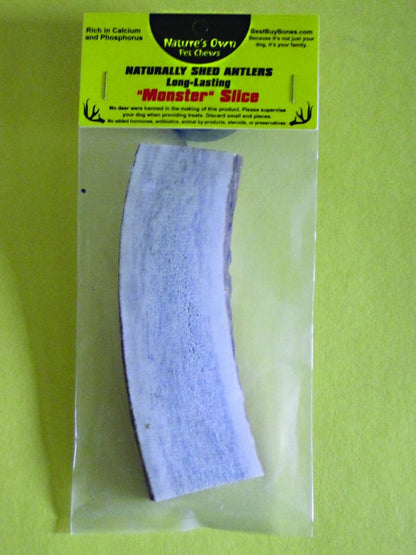 Natures Own Pet Naturally Shed Sliced Antler