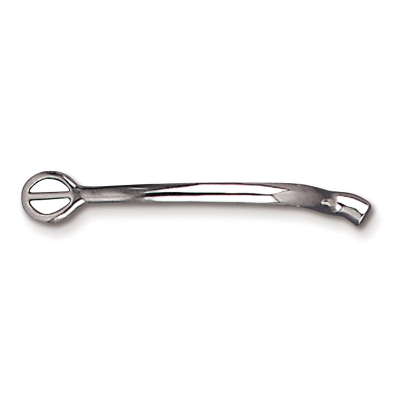 Toklat Youth Pow Canted Tom Thumb SpurBk/Wh
