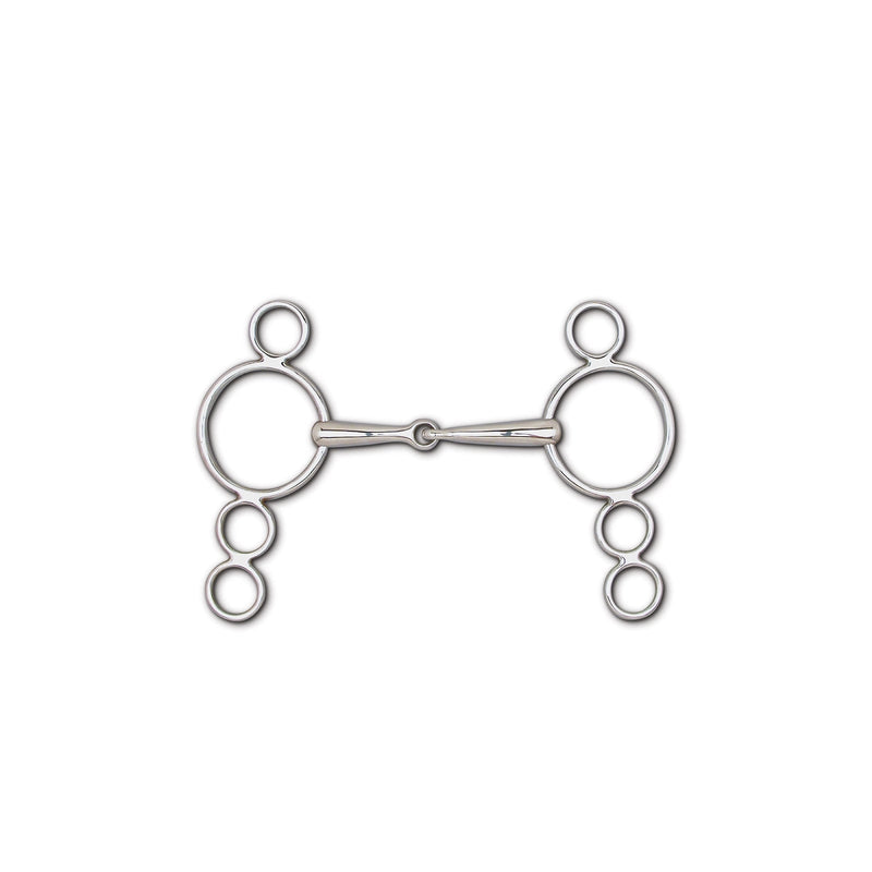 Toklat Snaffle 4-Ring Continental Gag 5