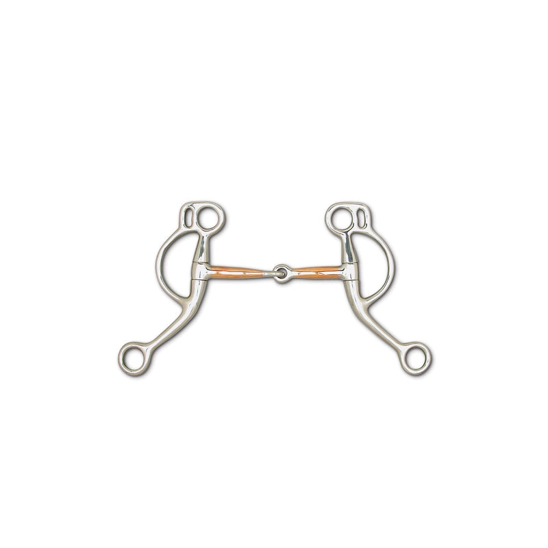 Toklat Swept Back Shank Roller Snaffle 5 Brn