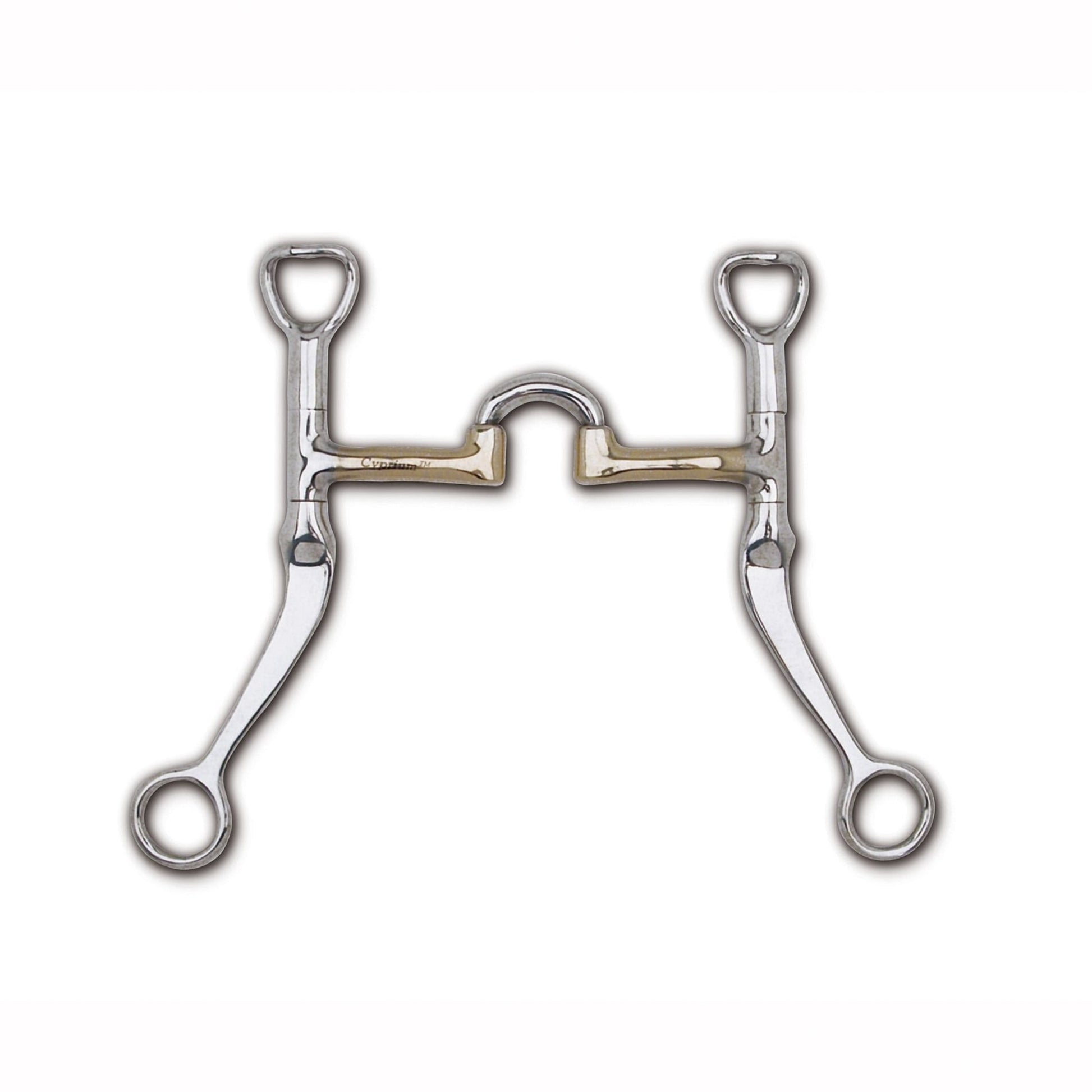 Myler 7 Flat Shank Cyprium Correctional Low Port