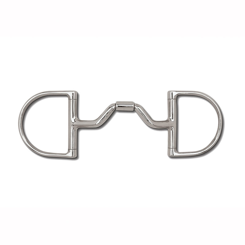 Myler Level 3 English Dee Ported Barrel Bit with o Hooks