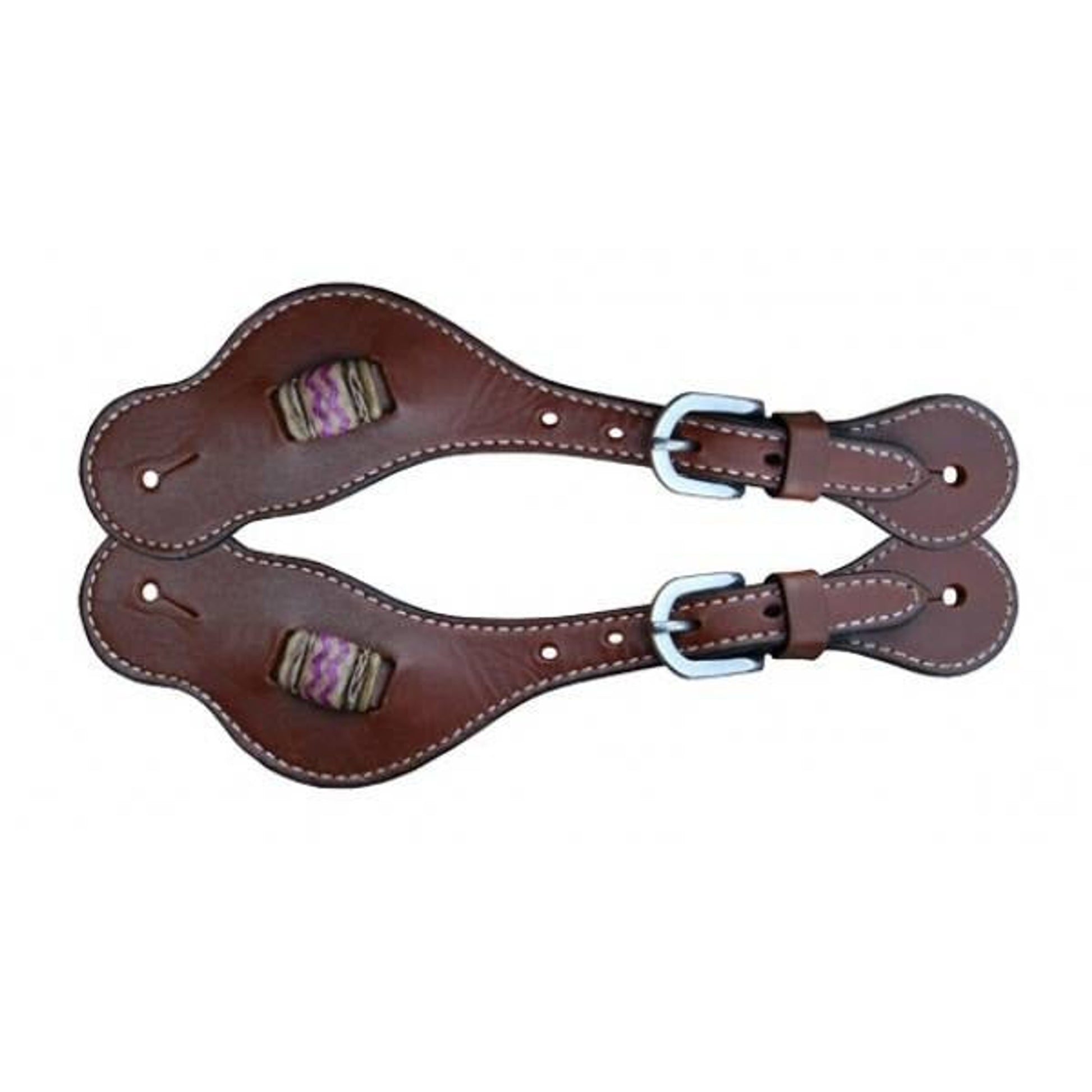 Turn-Two Laredo Shaped Spur Straps