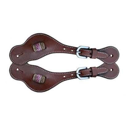 Turn-Two Laredo Shaped Spur Straps