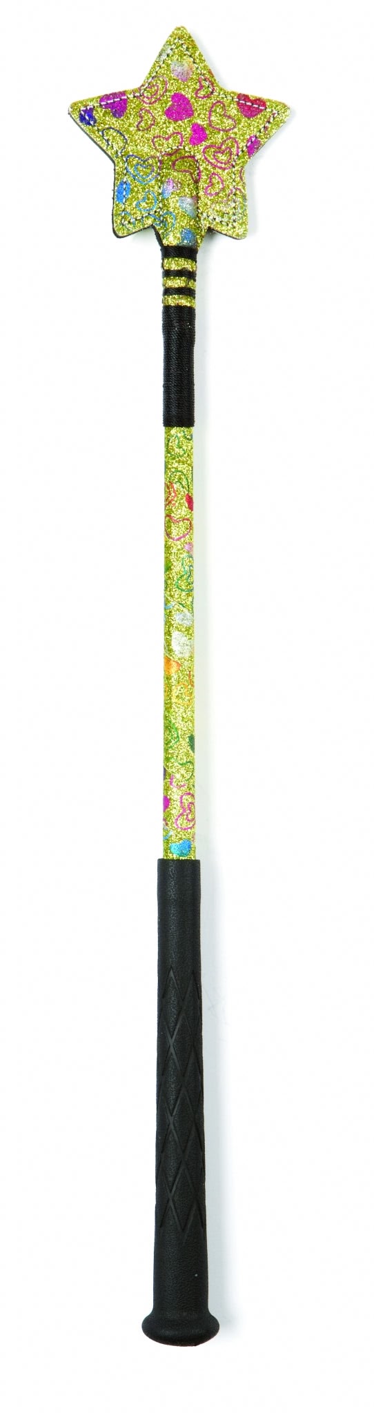 Roma Shimmer Hearts Star Bat 18 Black
