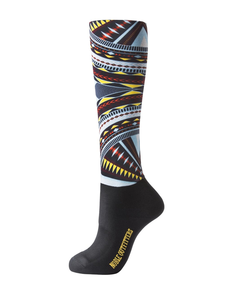 Noble Equestrian Over the Calf Peddies- Women's Print