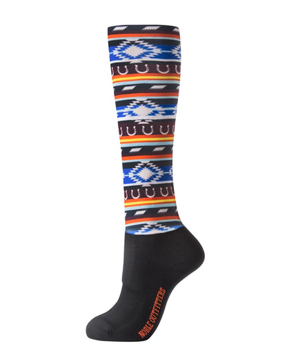 Noble Equestrian Over the Calf Peddies- Women's Print